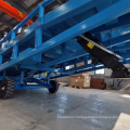 10ton Warehouse Truck Mobile Movable Hydraulic Truck Yard Ramp With Hydraulic Car Ramp